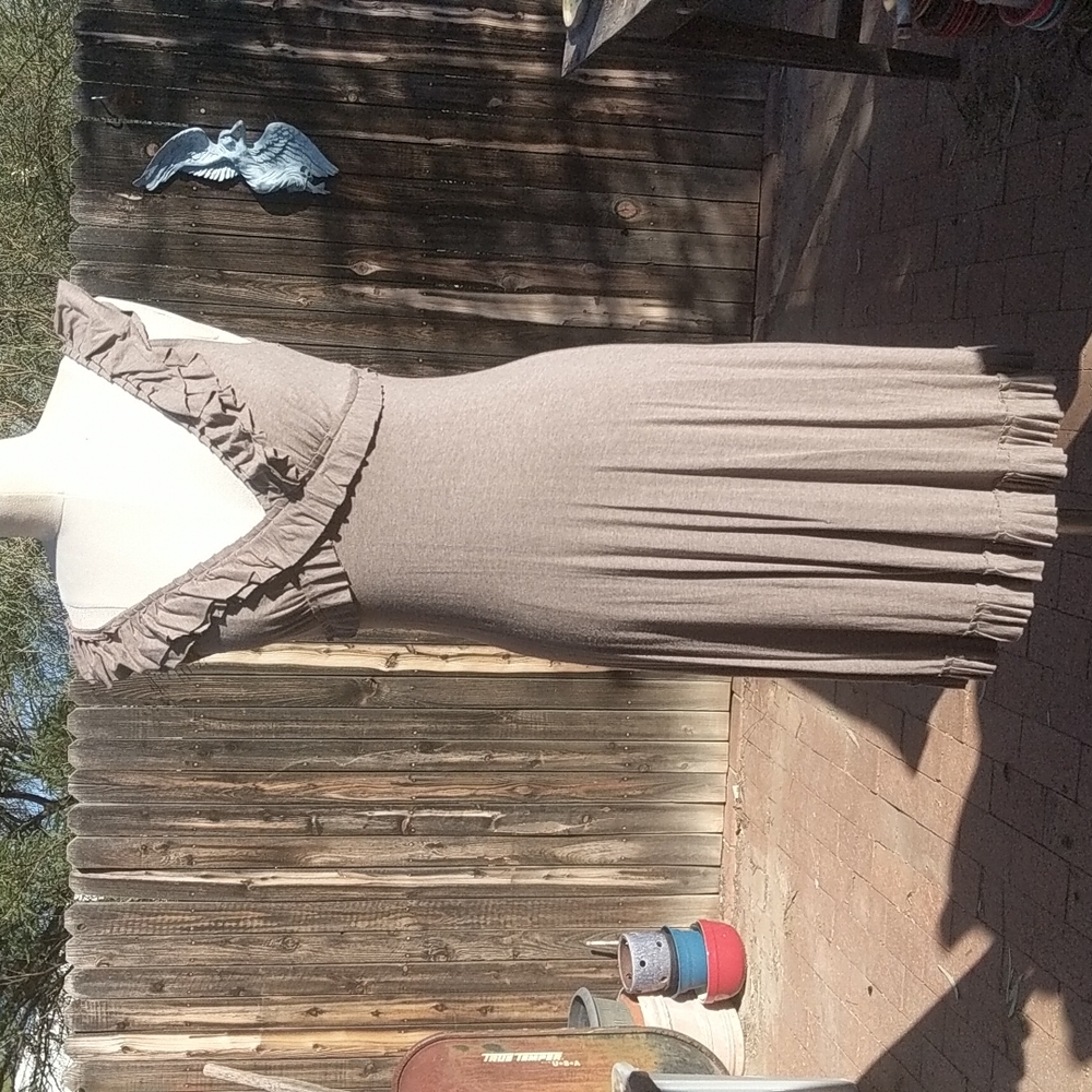 Cynthia Rowley tan dress